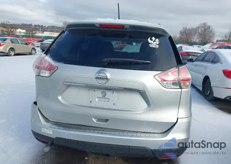 2015 Nissan Rogue Sv из США, поврежденный, VIN KNMAT2MV7FP549577